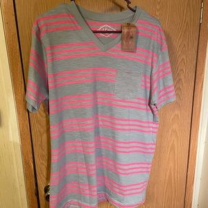NWT Red Camel Vneck Shirt